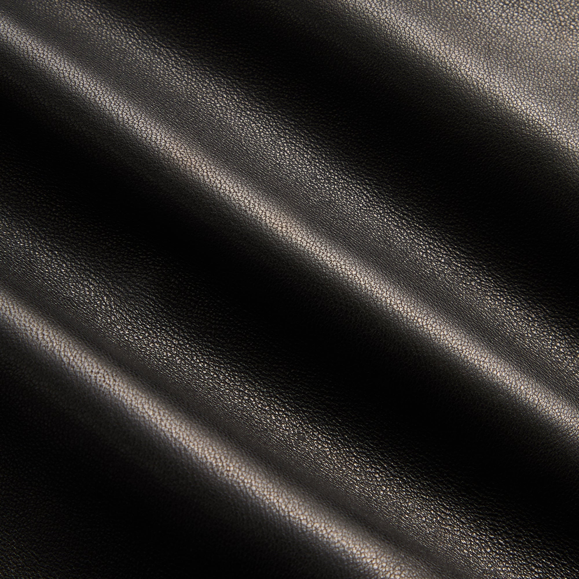 Lisa for Kith Women Hera Convertible Leather Coat - Black