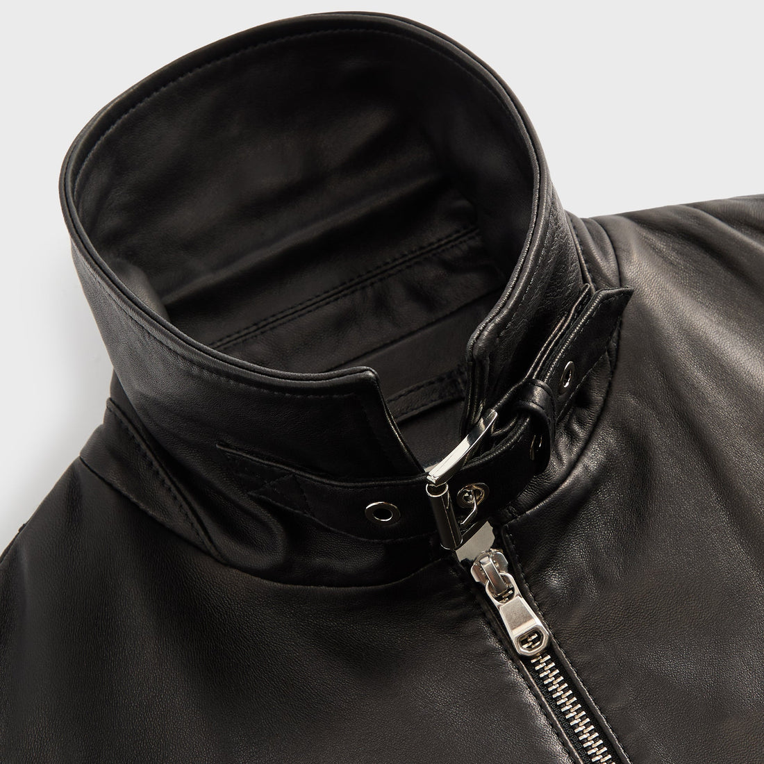 Lisa for Kith Women Hera Convertible Leather Coat - Black (Copy)