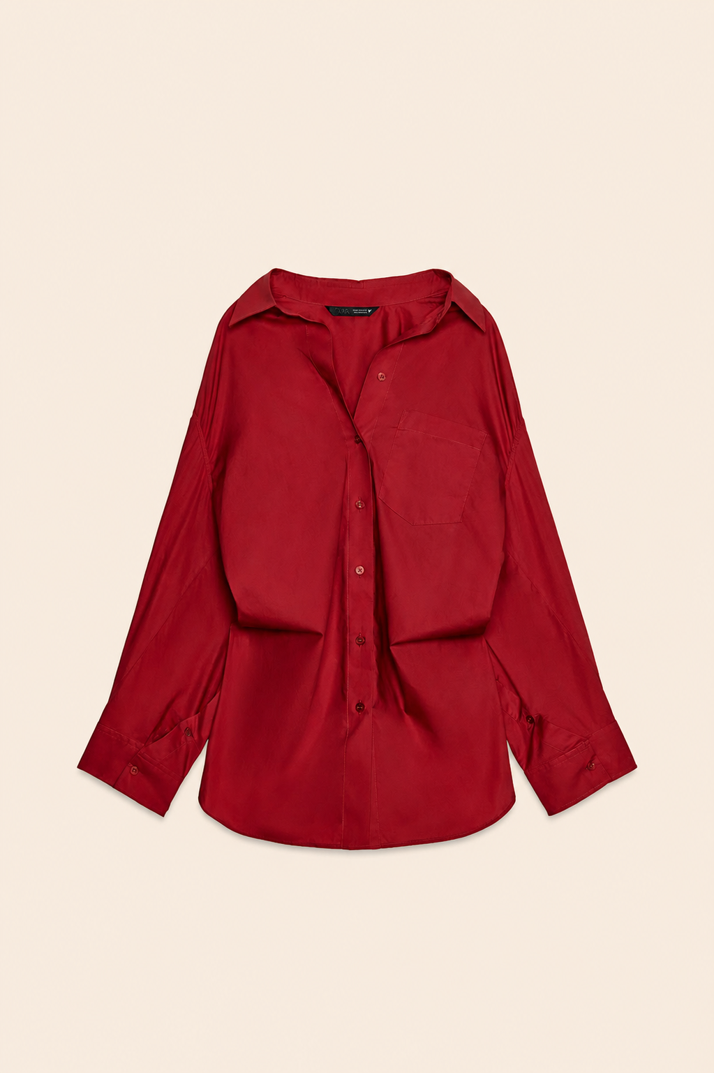 Oversized Cotton Poplin Shirt – Fuchsia
Effortlessly elegant,